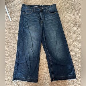 Universal Thread size 8 high waisted crop